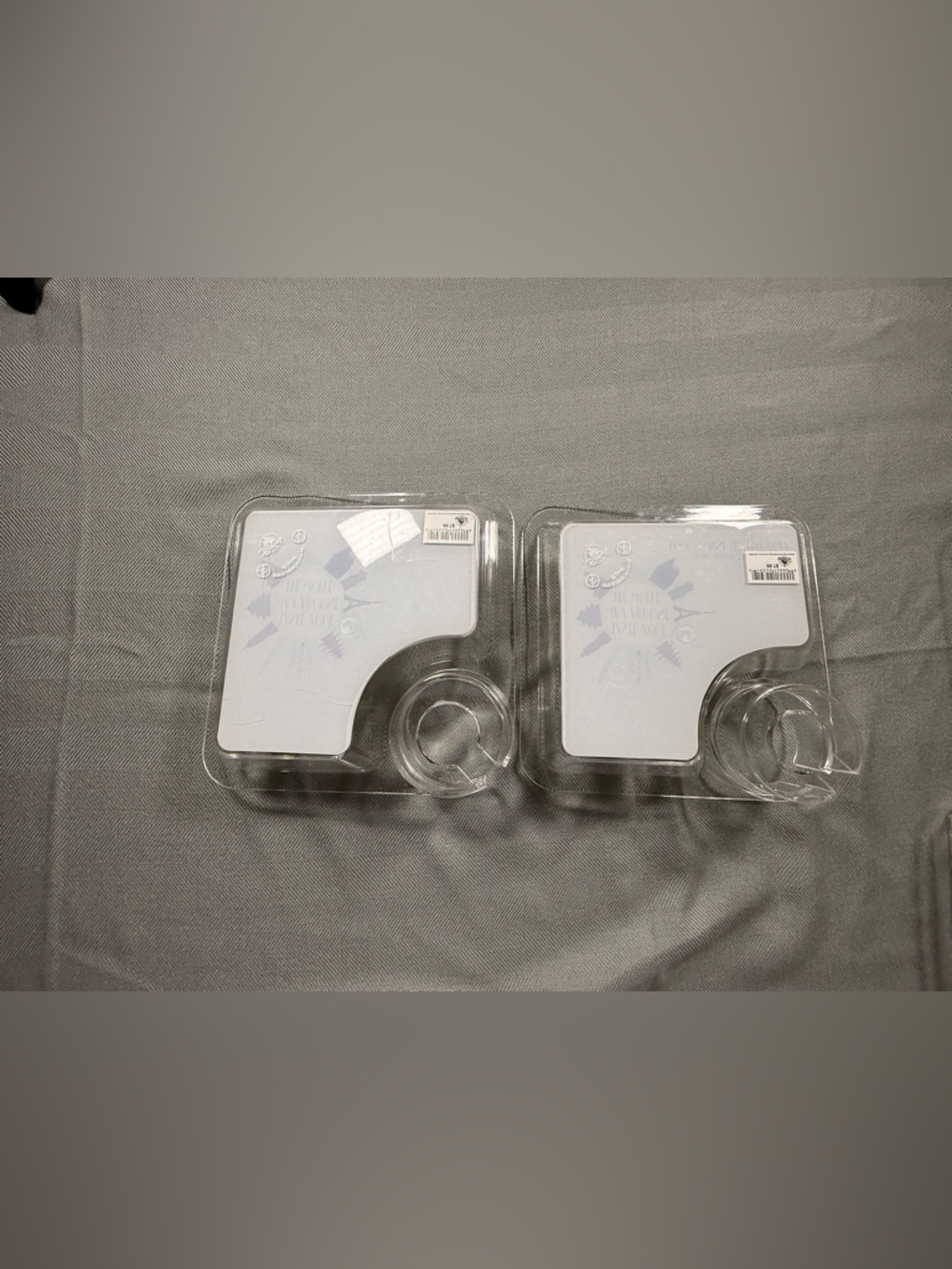 Disney 2019 Food and Wine Clear Plastic Snack Tray with Cup Holder - Picture 8 of 10